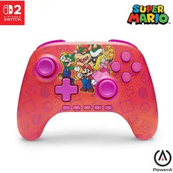 POWERA Mario und Freunde Wireless Controller Mehrfarbig für Nintendo Switch 2
