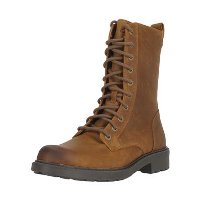 Stiefelette CLARKS "Orinoco2 Style", Damen, Gr. 37,5, braun, Schuhe Stiefelette, in moderner Workwear-Ästhetik