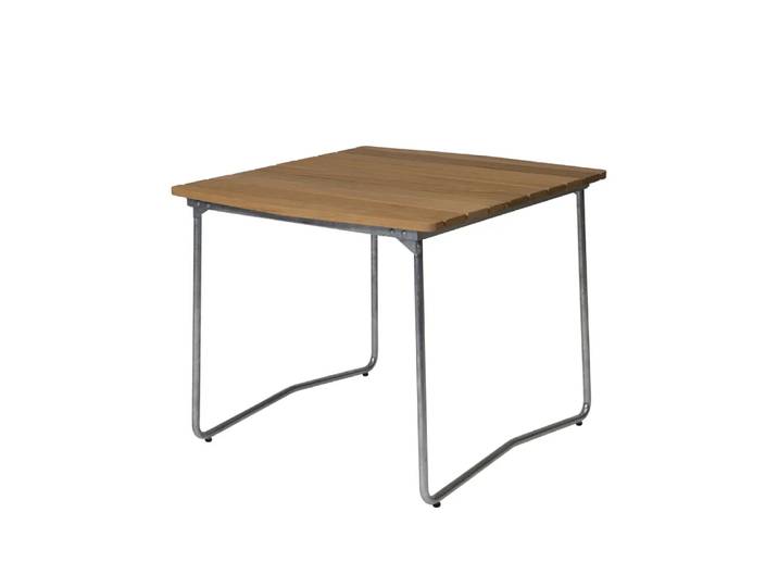 Grythyttan Stålmöbler Table à manger B31 Chêne huilé-structure en acier avec galvanisation à chaud