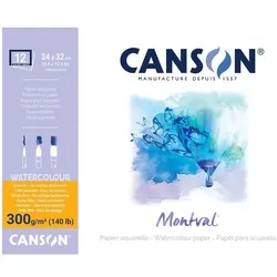 Canson Künstlerblock »Montval« 300g 24x32 cm, 24x32 cm