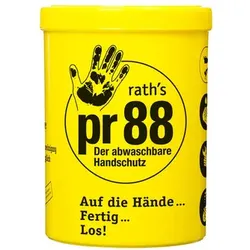 Hautschutzcreme Pr 88 vor und nach der Arbeit erleichtert Hautreinigung 1L Dose - weiß