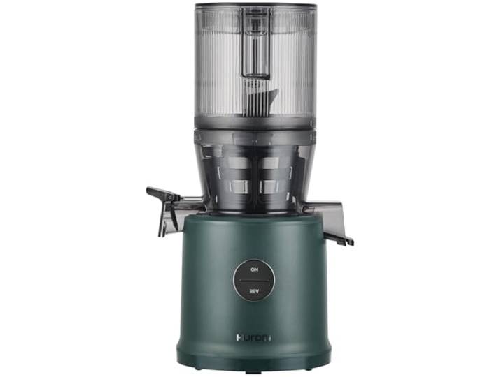 Hurom H80-ST Neuer Slow Juicer Elektrische Kaltpresse Entsafter für Gemüse & Obst 2.2L Kapazität Automatische Entsaftungsfunktion BPA-frei 15 Jahre Garantie 200W (Dunkelgrün)