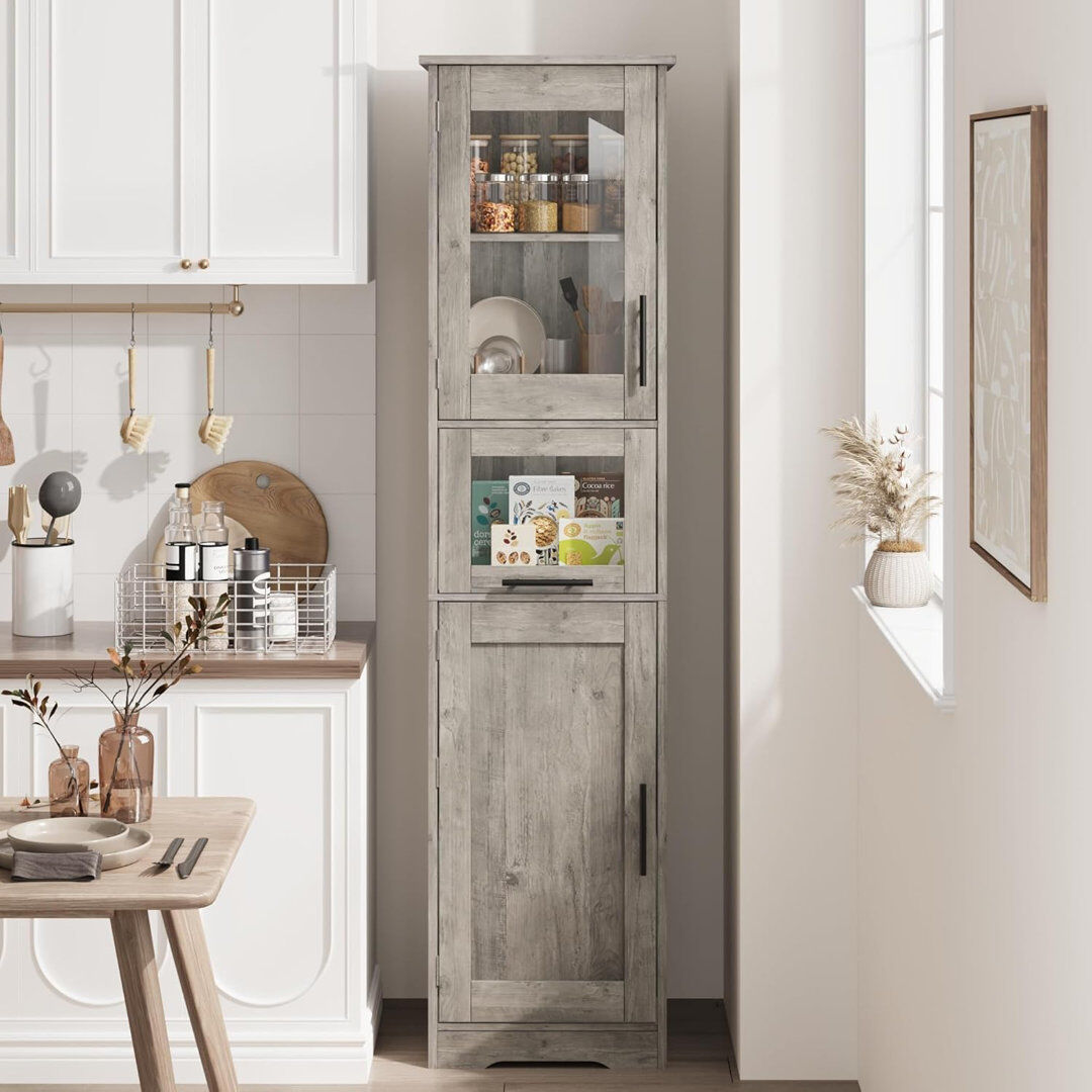 Brambly Cottage 39.9cm Sideboard Grey 170cm H X 39.9cm W X 31cm D