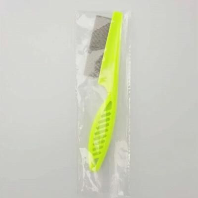 Uplift Picks Gentle Fine Tooth Flea Comb For Cats And Small Dogs Pet Hair Untangling Grooming Brush green 14cm X 3cm