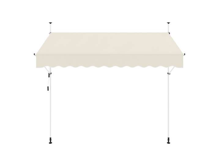 Balkonmarkise 300 x 120 cm beige