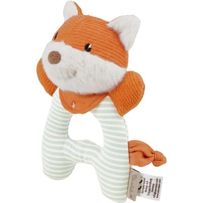 Greifling STERNTALER "Fuchs Filou", orange (rost), Greifspielzeug, KinderB:11cm L:15cm, Baumwolle, Polyester, mit Rassel, B:11cm L:15cm