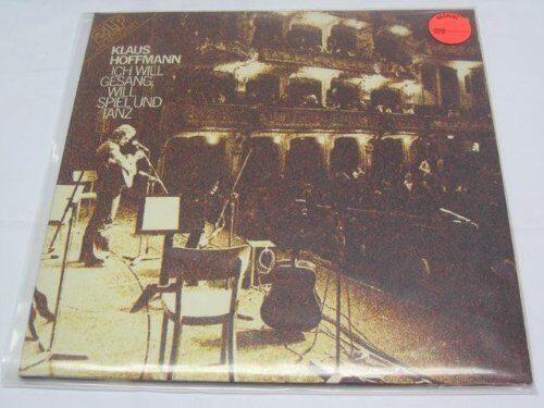 Klaus Hoffmann - Ich will Gesang, will Spiel und Tanz (1977) [Vinyl LP] - Preis vom 13.10.2026 11:25:28 h