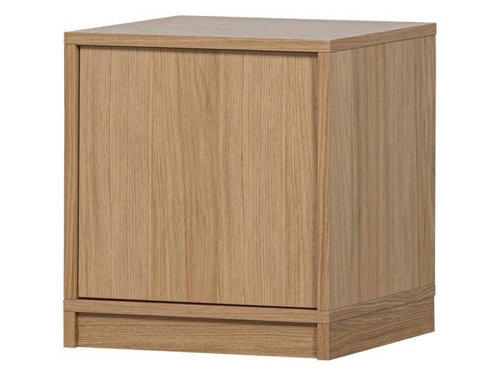 Livetastic Nachttisch Modulair, Natur, Holz, Eiche, Sockel, 40x44x40 cm, Schlafzimmer, Nachttische