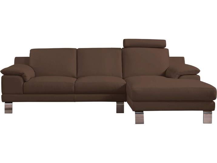 Egoitaliano Ecksofa Shakira, Design & Sitzkomfort auf hohem Niveau, Breite 236cm, L-Form, mit Recamiere, L-Form, edle Füße