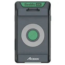 Accsoon SeeMo 4K (0.10 km), Walkie Talkie, Schwarz