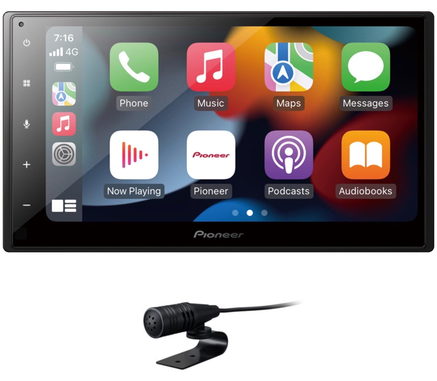 Pioneer SPH-DA360DAB, Schwarz, 2 DIN, 50 W, Kapazitiv, 17,3 cm (6.8"), A2DP, HFP, SPP