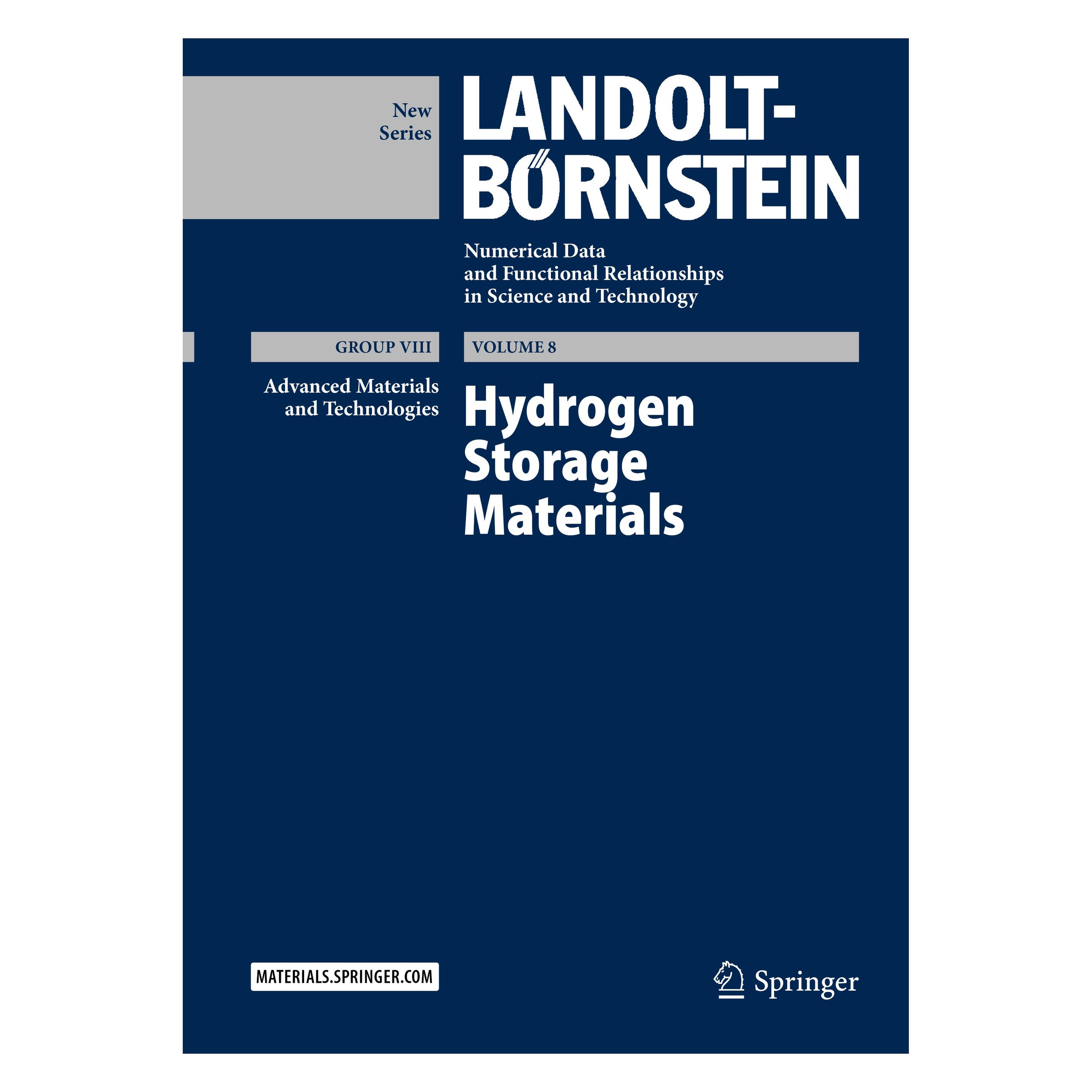 Springer Hydrogen Storage Materials (Englisch, Hardcover, Emil Burzo) (9783662542590)