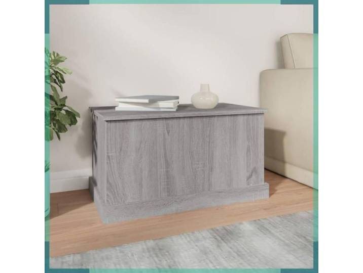 Boîte de rangement - 816510 - Sonoma gris - 70 x 40 x 38 cm - Bois d'ingénierie