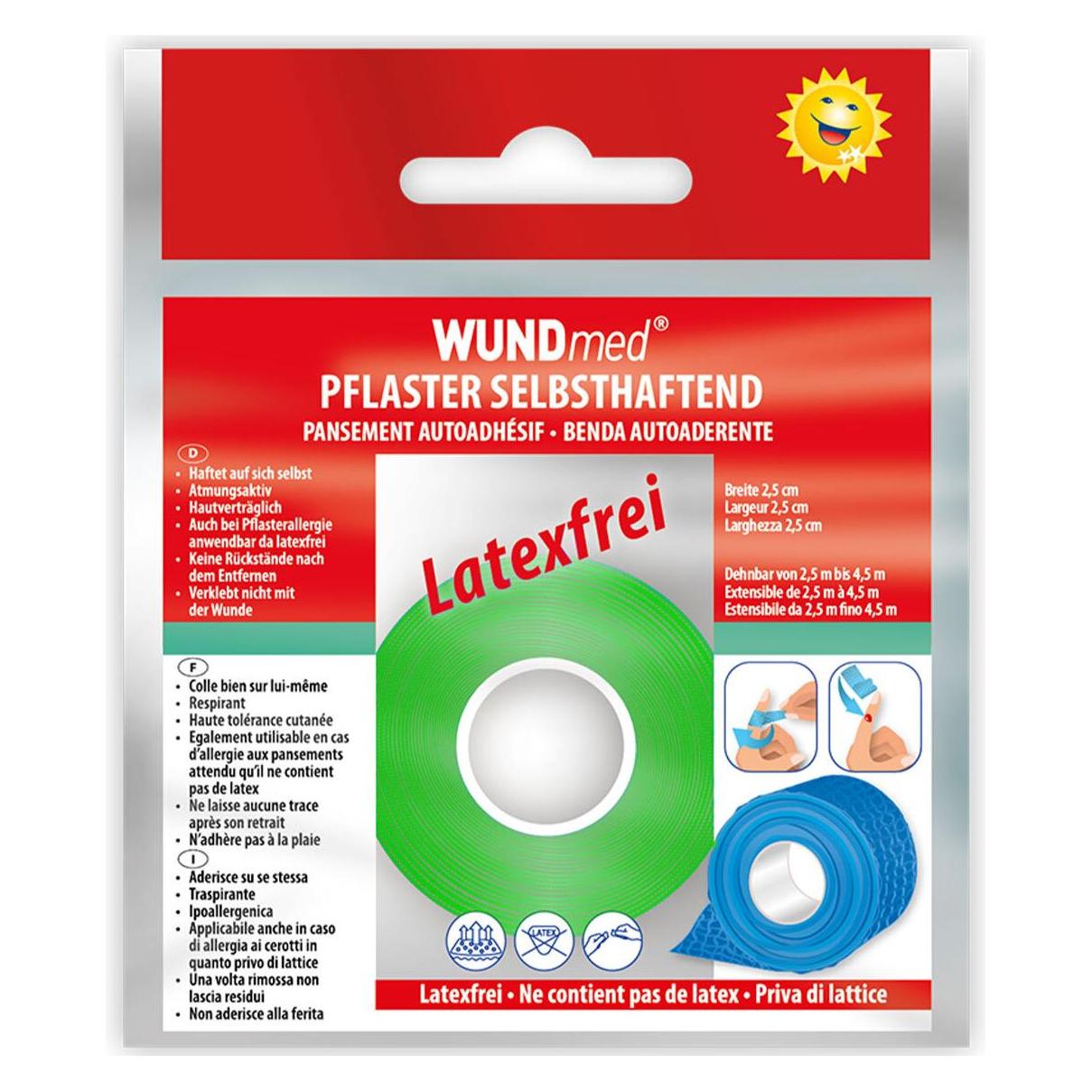 Wundmed Pflaster, selbsthaftend, 3er-Set, Blau (1x) (02-092-3ER)