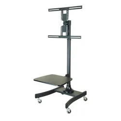 Value Rollständer (35 kg, 27" - 47"), TV Ständer, Schwarz