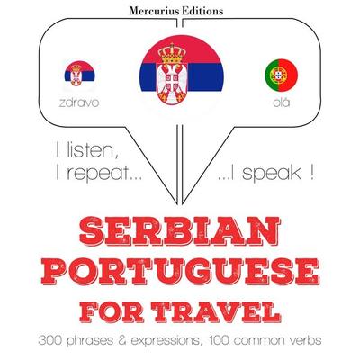 Travel words and phrases in Portugese - JM Gardner, Audio, 9782821139879