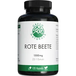 Green Naturals Rote Beete 1500 mg Kapseln Hochdos. 120 ST