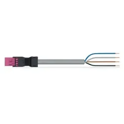 Wago 891-8994/206-807 konfektionierte Anschlussleitung,Eca,Stecker/offenes Ende,pink 8918994206807