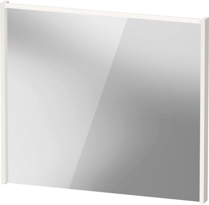Duravit D-Code Spiegel DC7077022220000 800x700x48, Weiß Hochglanz, mit LED Beleuchtung