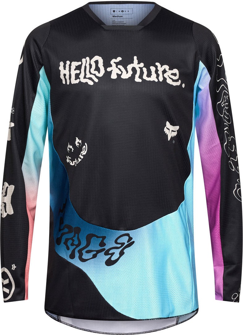 FOX 180 Hello Future Special Edition Motocross Jersey 33534-001-2X