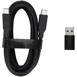 USB-C 3.0 Kabel & USB-C an USB-A 3.0 Adapter