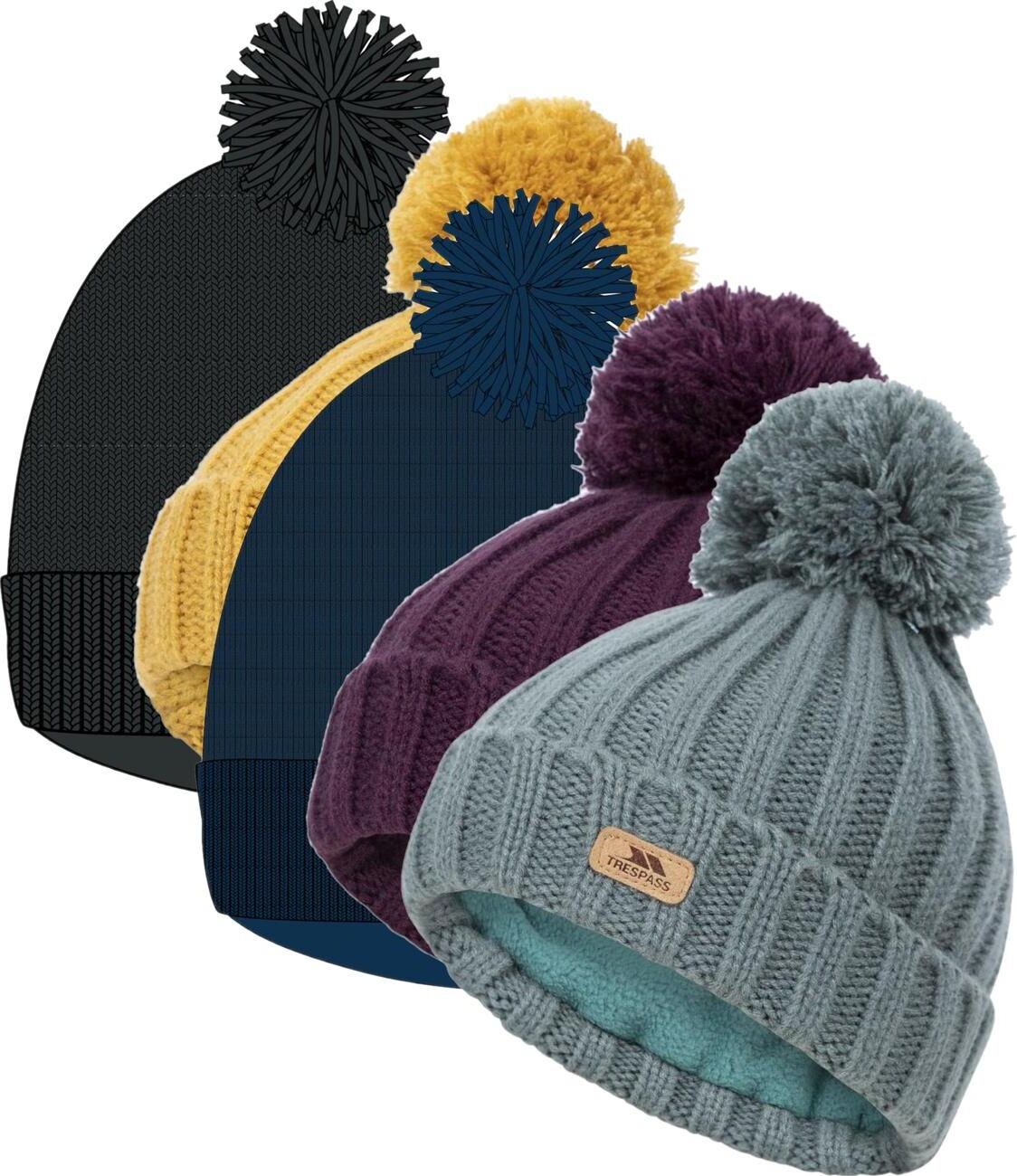 Trespass Thorns - Kids Hat  Potent Purple 5/7