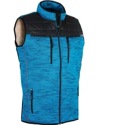 Strickweste "INUIT TEDDY" - XS - blue-melange