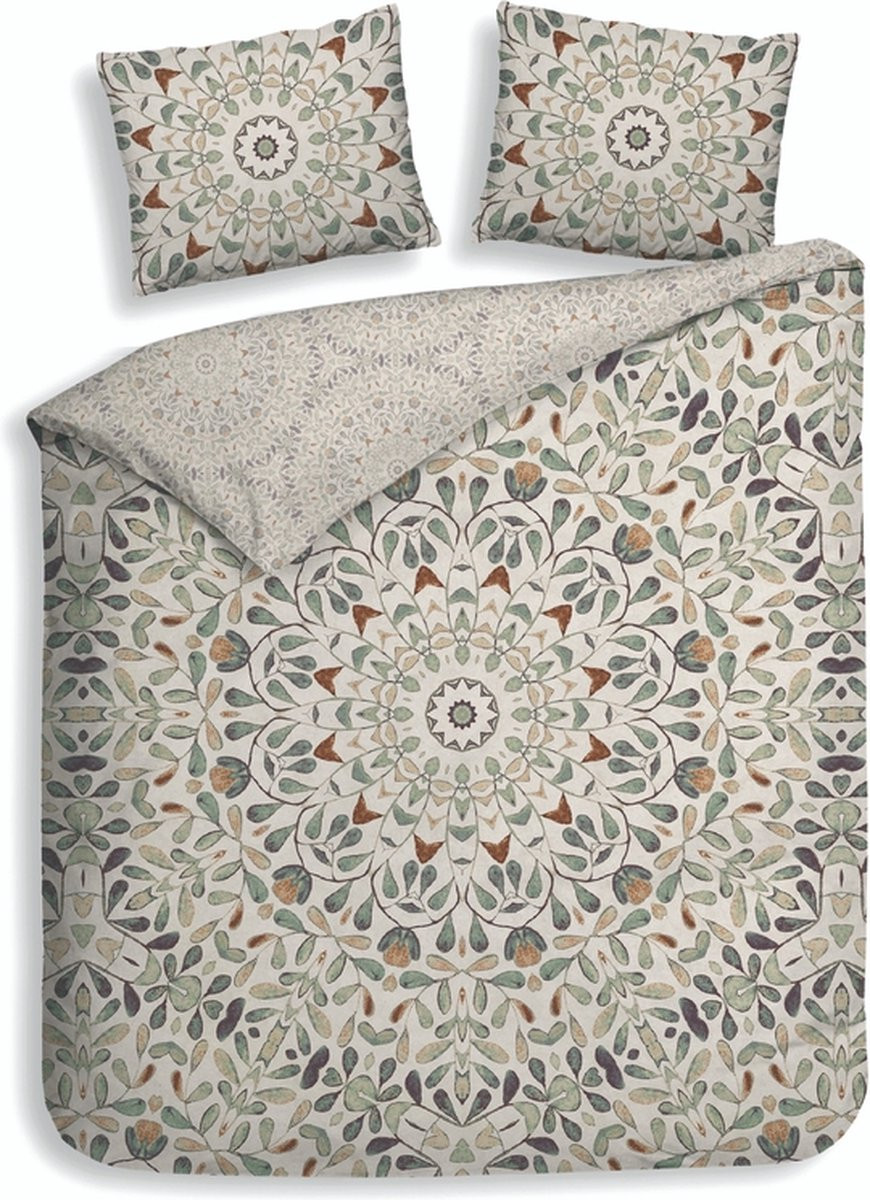 Heckettlane Blanche Dekbedovertrek Tweepersoons Natural 200 x 220 cm