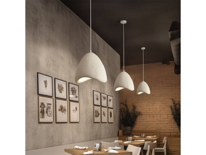 Luminaire suspendu LED moderne Wabi Sabi pour îlot de cuisine, chambre minimaliste, salon, décoration de lustre suspendu au plafond