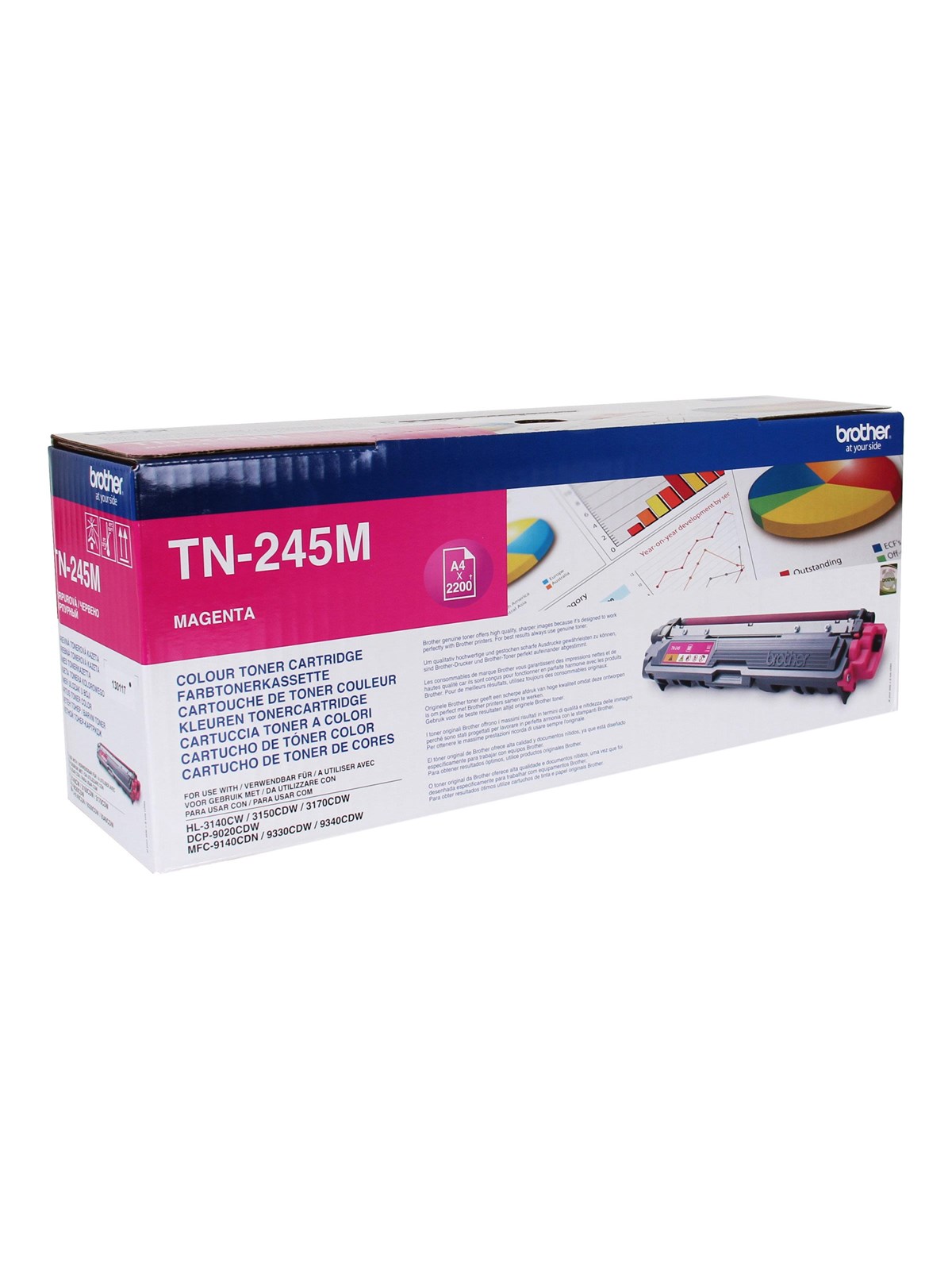 Brother TN245M / TN 245M Magenta Toner - Tonerpatrone Magenta
