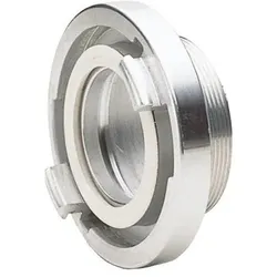Teguma, Schlauchanschluss + Schlauchverbinder, Festkupplung Storz B Aluminium Aussengewinde 3 ′′ Knaggenabstand 89 mm (Kupplung)