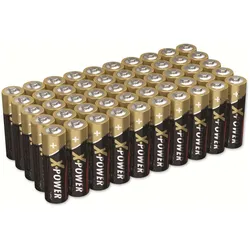 Ansmann Alkaline X-Power 50er Box AAA - Vorteilsbox (50 Stk., AAA, 1300 mAh), Batterien + Akkus