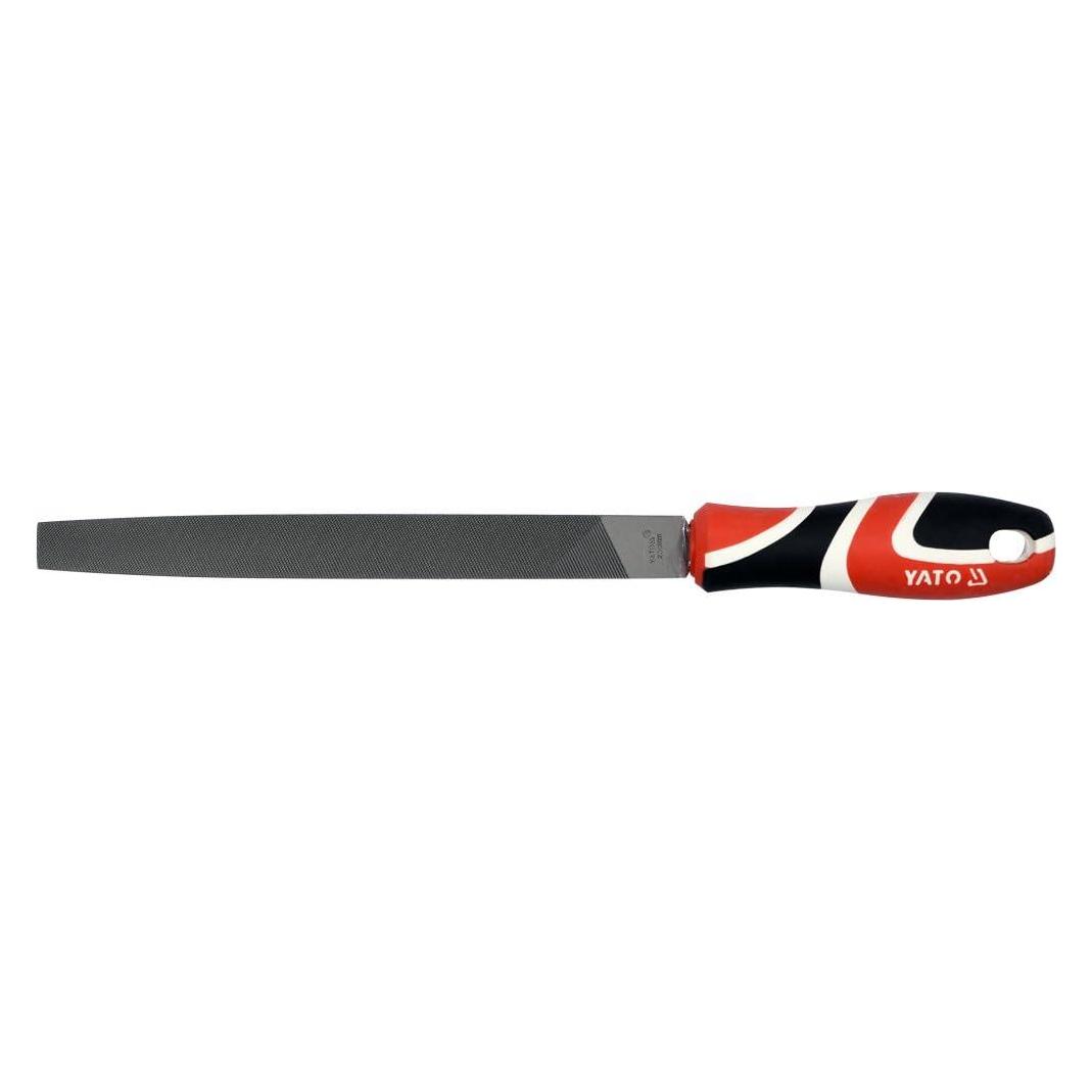 Yato Flache Metallfeile 200 mm (YT-62229) (Hieb 1, 200 mm) (YT-62229)