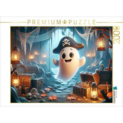 CALVENDO Puzzle Gruselige Abenteuer in der verlassenen Piratenhöhle | 2000 Teile Lege-Größe 90x67cm Foto-Puzzle für glückliche Stunden