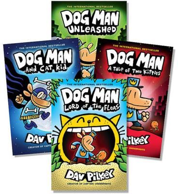 Continue the Series: Dog Man #2-5 (Hardcover) - Dav Pilkey