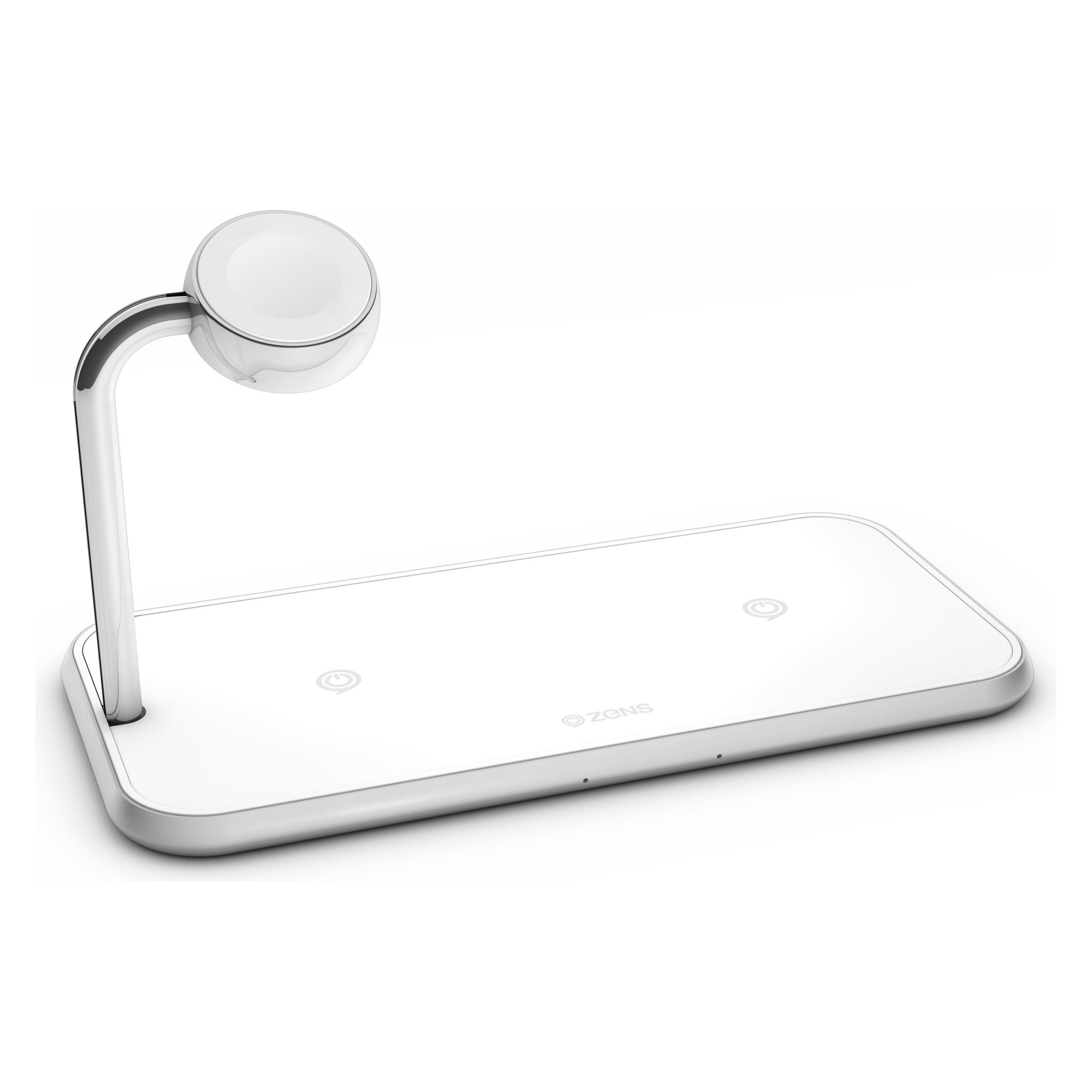 Zens Aluminium Dual Wireless Charger + Watch (20 W) (ZEDC05W/00)
