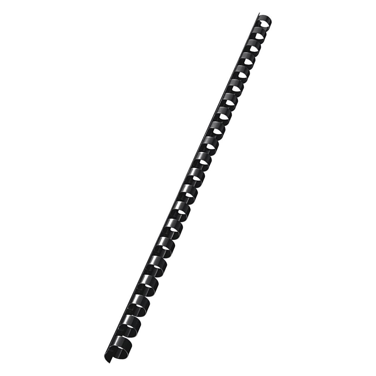 Leitz comBIND Plastikbinderücken A4 100 Stk. - Ø 10 mm, schwarz (35042)