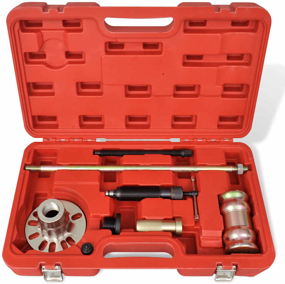 vidaXL Extracteur hydraulique de moyeu de roue avec kit de marteau 10t