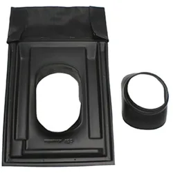 Vaillant Universal-Dachpfanne (25-45 Gr) schwarz für Abgassystem DN 160