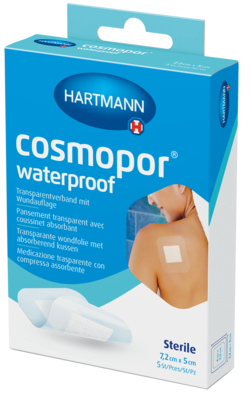 PAUL HARTMANN AG COSMOPOR waterproof Wundverband 5x7,2 cm OTC 5 St 16875930