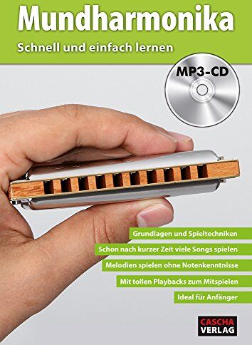 Helmut Hage - CASCHA Mundharmonika - Schnell und einfach lernen + MP3-CD - Preis vom 30.09.2026 22:30:23 h