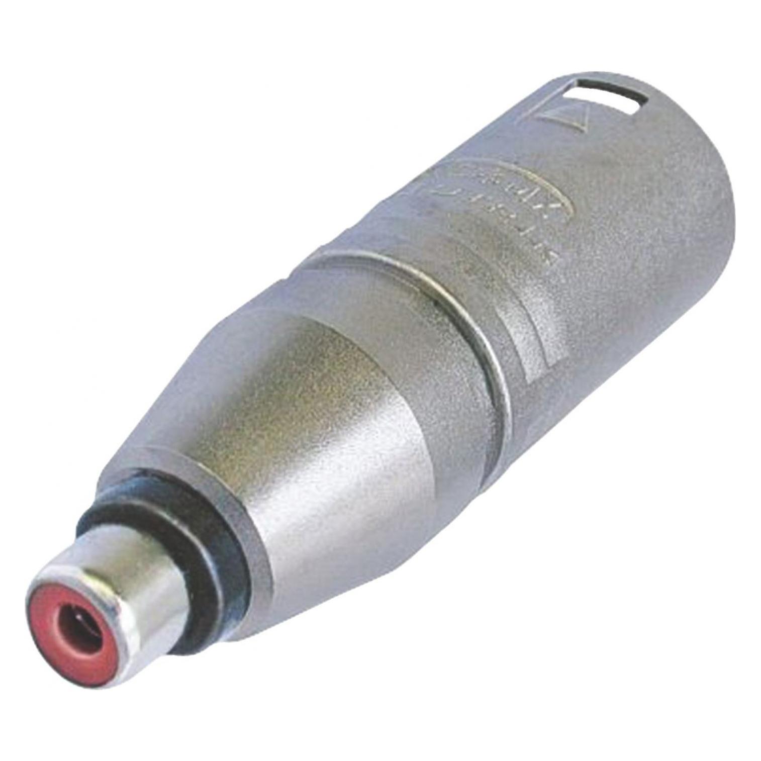 Neutrik 3-Poliger Xlr-Kabelstecker Auf Rca/Phono Buchse (NA2MPMF)
