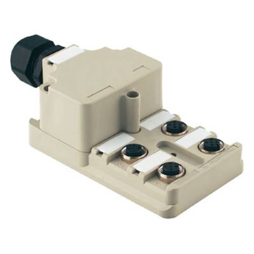 Weidmüller SAI-8-M 5P M12 OL 1740190000 Sensor/Aktorbox passiv M12-Verteiler mit Metallgewinde 1St.