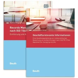 Paket Geschäftsrelevante Informationen und Records Management, Fachbücher von Matthias Weber, Wolfgang Krogel, Angela Schreyer, Andreas Köller, Theresa Vogt, Steffen Schwalm