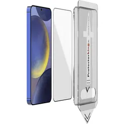 1x 9H Panzerglas für Samsung Galaxy S22 3D KLAR Auto-Dust-Eliminierung echtes Tempered Glass Schutzglas Displayschutz Schutzfolie Screen-Protector