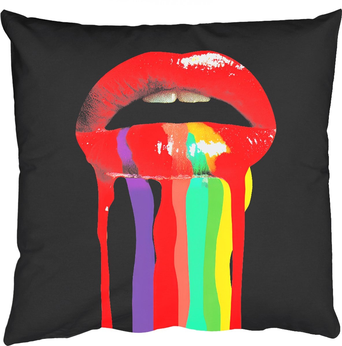 PillowMonkey Sierenkussen Zwart 40 x 40 cm