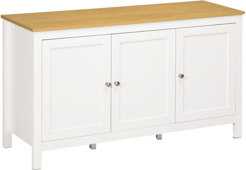 Maison Chic Buffet salon moderne bois blanc 120x40x70 cm Blanc 120x70x40cm