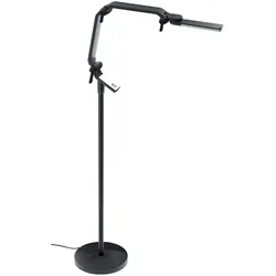 Schweizer Multilight Pro LED Stand-Leseleuchte m. langem Arm