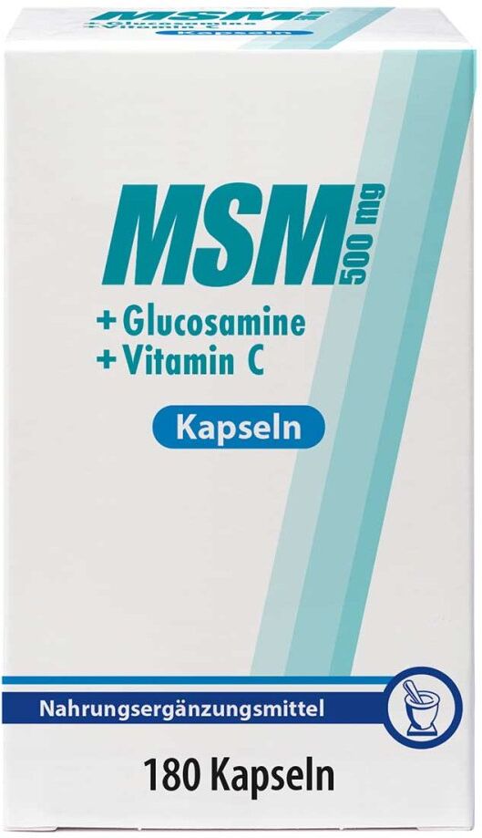 Pharma Peter MSM 500 mg + Glucosamine Kapseln
