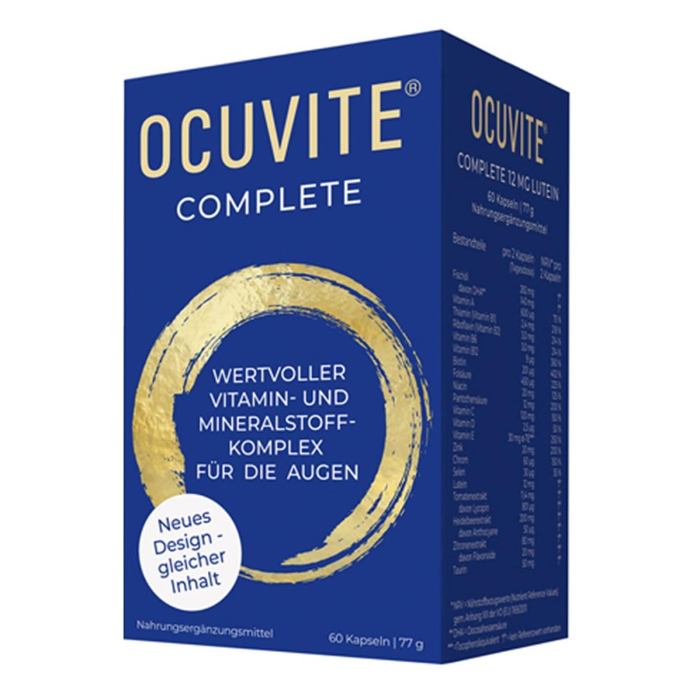 Dr. Gerhard Mann Ocuvite Complete 12 mg Lutein Kapseln 04871513